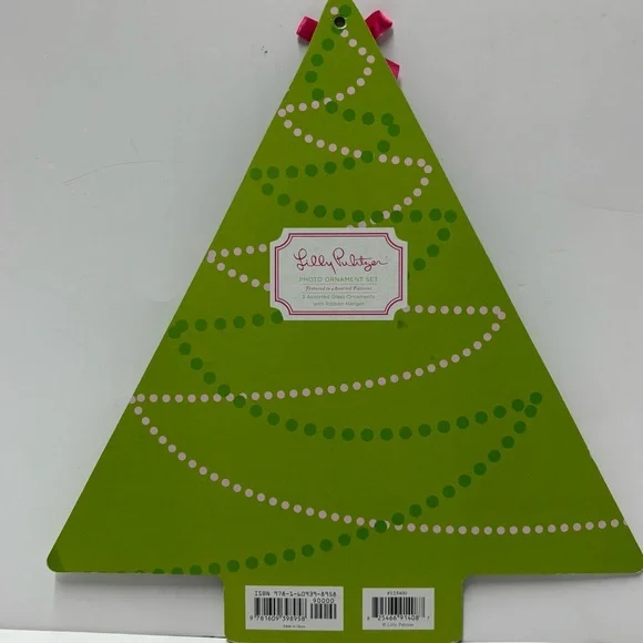 Lilly Pulitzer Photo Ornament Set NEW - Picture 5 of 5